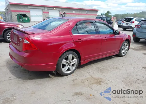 2010 Ford Fusion Sport из США, поврежденный, VIN 3FAHP0DC7AR192513